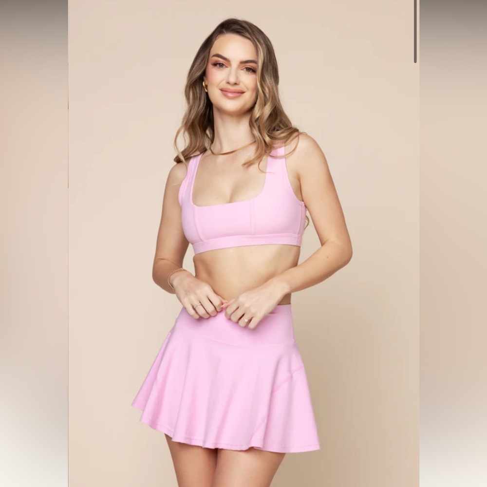 POPFLEX- Corset Bra - Bubblegum Pink
